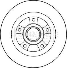 Borg & Beck BBD5968S - Discofreno autozon.pro