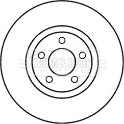 Borg & Beck BBD5979S - Discofreno autozon.pro