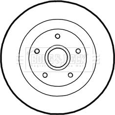 Borg & Beck BBD5972S - Discofreno autozon.pro