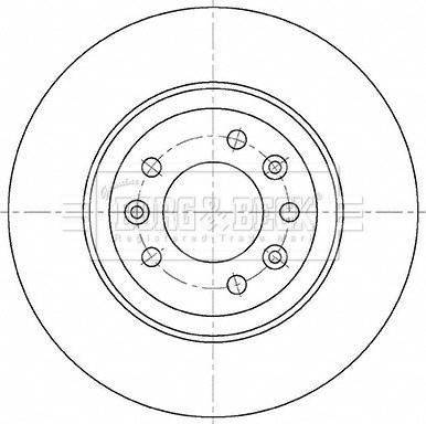 Borg & Beck BBD5491 - Discofreno autozon.pro