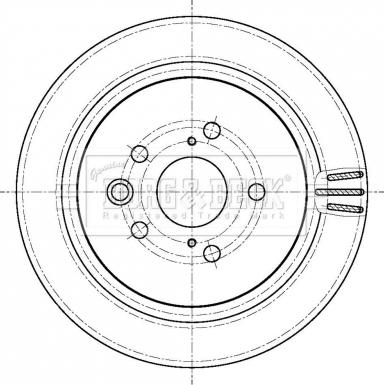 Borg & Beck BBD5445 - Discofreno autozon.pro