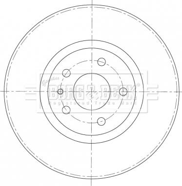 Borg & Beck BBD5411 - Discofreno autozon.pro