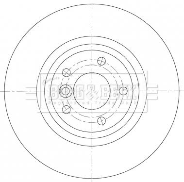 Borg & Beck BBD5434 - Discofreno autozon.pro