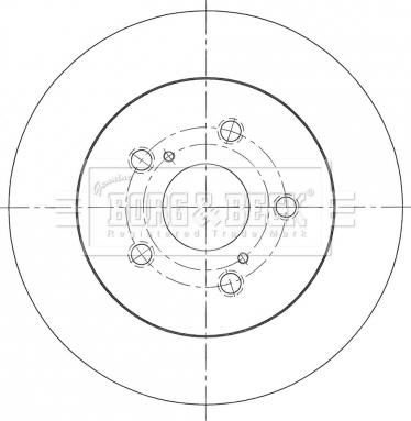 Borg & Beck BBD5433 - Discofreno autozon.pro