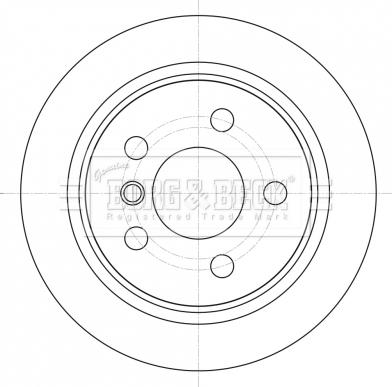 Borg & Beck BBD5426 - Discofreno autozon.pro