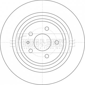 Borg & Beck BBD5422 - Discofreno autozon.pro