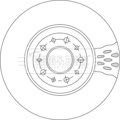 Borg & Beck BBD5554 - Discofreno autozon.pro