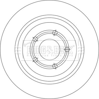 Borg & Beck BBD5553 - Discofreno autozon.pro