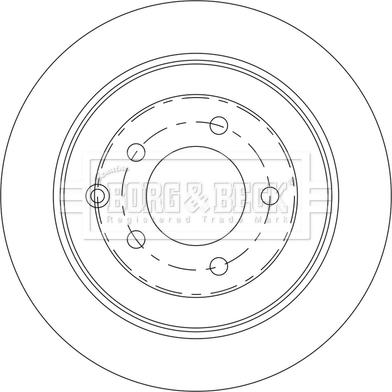 Borg & Beck BBD5565 - Discofreno autozon.pro