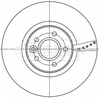 Borg & Beck BBD5533 - Discofreno autozon.pro