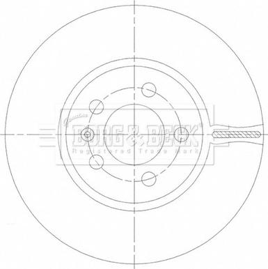 Borg & Beck BBD5532 - Discofreno autozon.pro