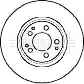 Borg & Beck BBD5054 - Discofreno autozon.pro