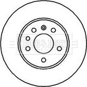 Borg & Beck BBD5084 - Discofreno autozon.pro