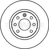 Borg & Beck BBD5039 - Discofreno autozon.pro