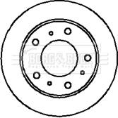 Borg & Beck BBD5032 - Discofreno autozon.pro