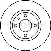 Borg & Beck BBD5021 - Discofreno autozon.pro