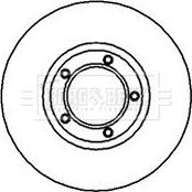 Borg & Beck BBD5079 - Discofreno autozon.pro