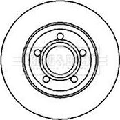 Borg & Beck BBD5072 - Discofreno autozon.pro