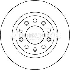 Borg & Beck BBD5194 - Discofreno autozon.pro