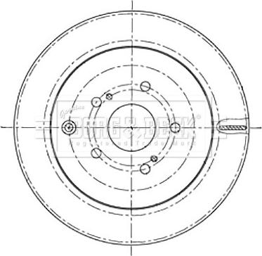 Borg & Beck BBD5196 - Discofreno autozon.pro