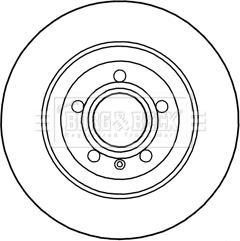 Borg & Beck BBD5193 - Discofreno autozon.pro