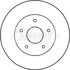 Borg & Beck BBD5192 - Discofreno autozon.pro