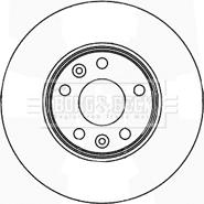 Borg & Beck BBD5163 - Discofreno autozon.pro