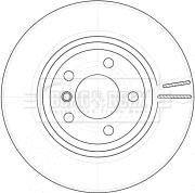 Borg & Beck BBD5135 - Discofreno autozon.pro