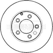 Borg & Beck BBD5131 - Discofreno autozon.pro