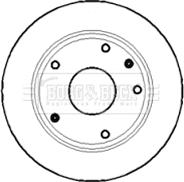 Borg & Beck BBD5126 - Discofreno autozon.pro