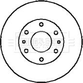 Borg & Beck BBD5123 - Discofreno autozon.pro