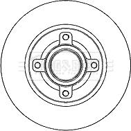 Borg & Beck BBD5808S - Discofreno autozon.pro