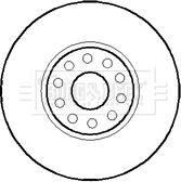 Borg & Beck BBD5883S - Discofreno autozon.pro