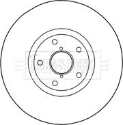 Borg & Beck BBD5833S - Discofreno autozon.pro