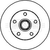 Borg & Beck BBD5878S - Discofreno autozon.pro