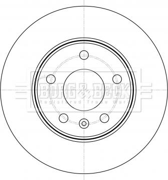 Borg & Beck BBD5399 - Discofreno autozon.pro