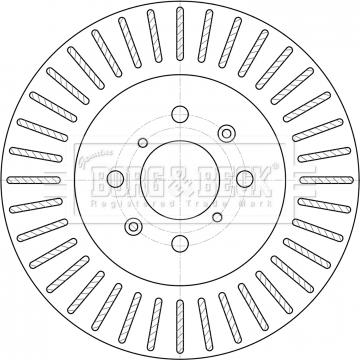 Borg & Beck BBD5394 - Discofreno autozon.pro