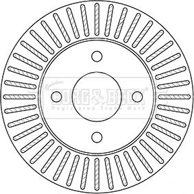 Borg & Beck BBD5349 - Discofreno autozon.pro