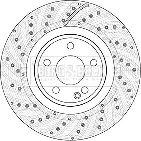 Borg & Beck BBD5355 - Discofreno autozon.pro