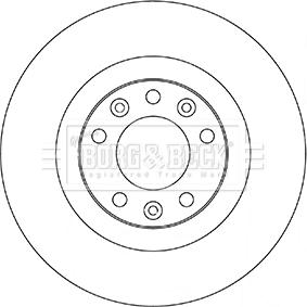 Borg & Beck BBD5356 - Discofreno autozon.pro