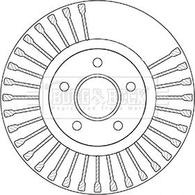 Borg & Beck BBD5353 - Discofreno autozon.pro