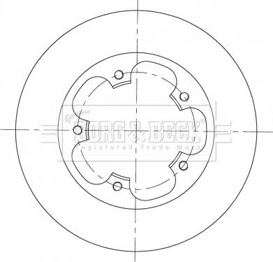 Borg & Beck BBD5364 - Discofreno autozon.pro