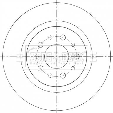 Borg & Beck BBD5366 - Discofreno autozon.pro