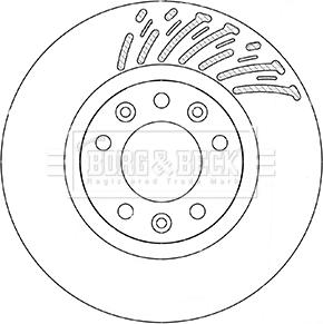 Borg & Beck BBD5360 - Discofreno autozon.pro