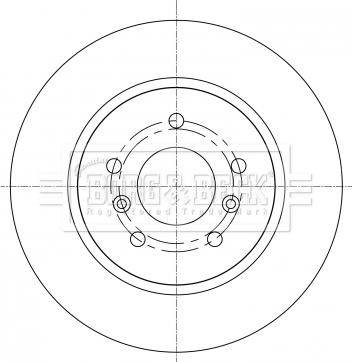 Borg & Beck BBD5367 - Discofreno autozon.pro