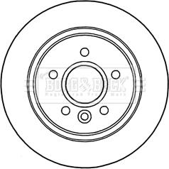 Borg & Beck BBD5306 - Discofreno autozon.pro