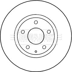 Borg & Beck BBD5302 - Discofreno autozon.pro