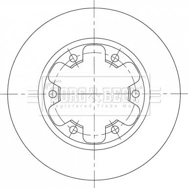 Borg & Beck BBD5386 - Discofreno autozon.pro