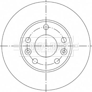 Borg & Beck BBD5335 - Discofreno autozon.pro