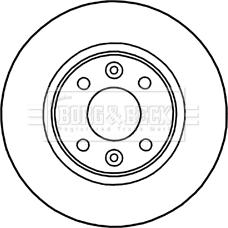 Borg & Beck BBD5328 - Discofreno autozon.pro